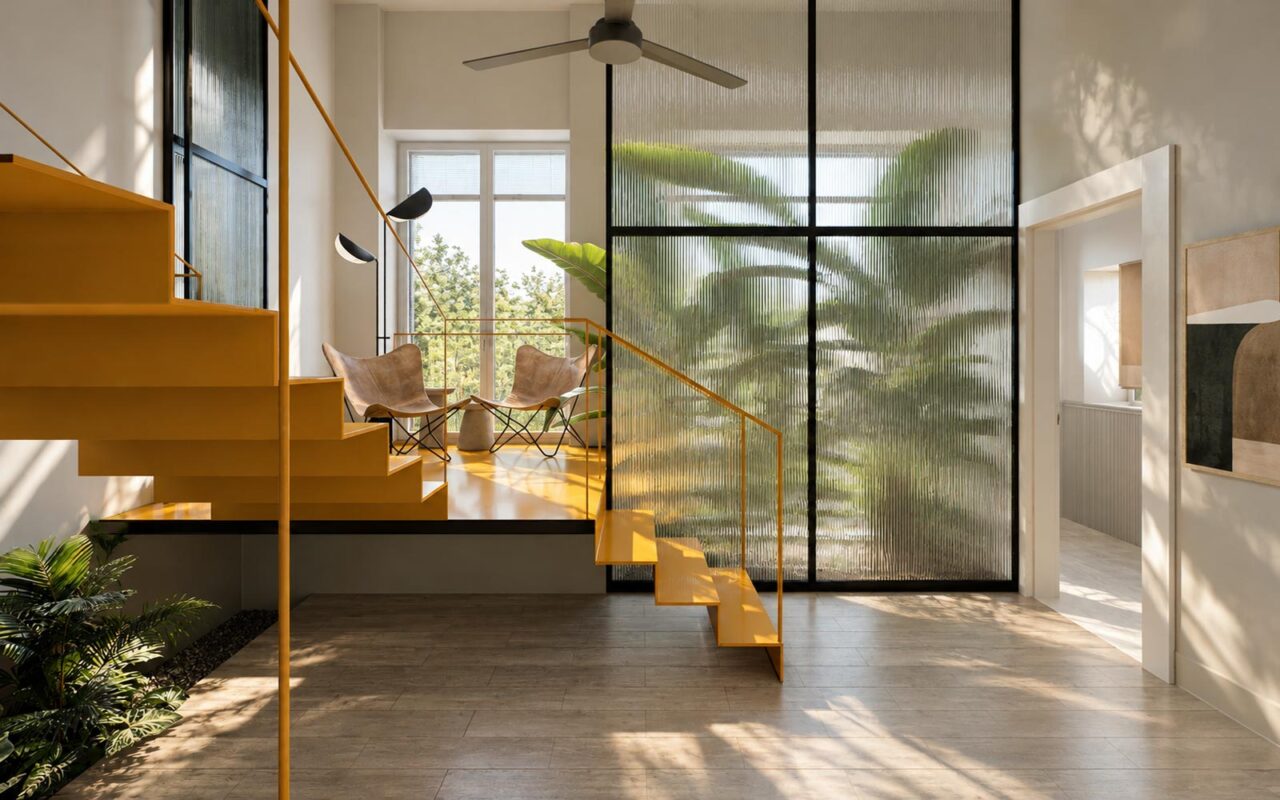 Renovation of a heritage-listed building in Athens